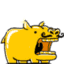 Gold Hippoe